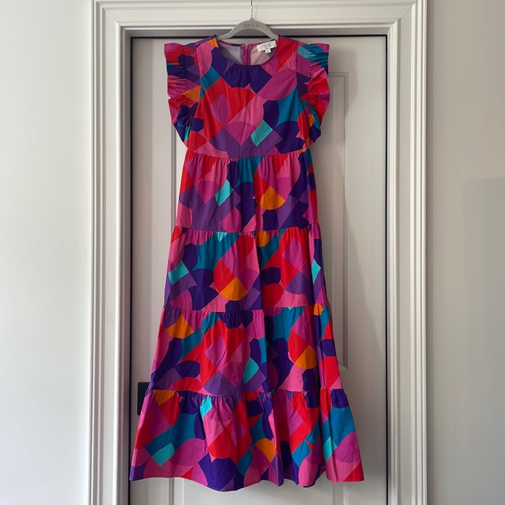 Peach Love maxi dress size small